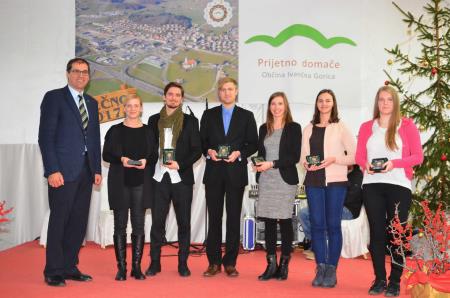 Jana Zupančič, Klemen Janežič, dr. Martin Sever, Anita Kotar, Eva Miklavčič in Klara Groznik